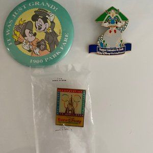 Disney Pins - Euro Disney Inauguration/Goofy/Park Place